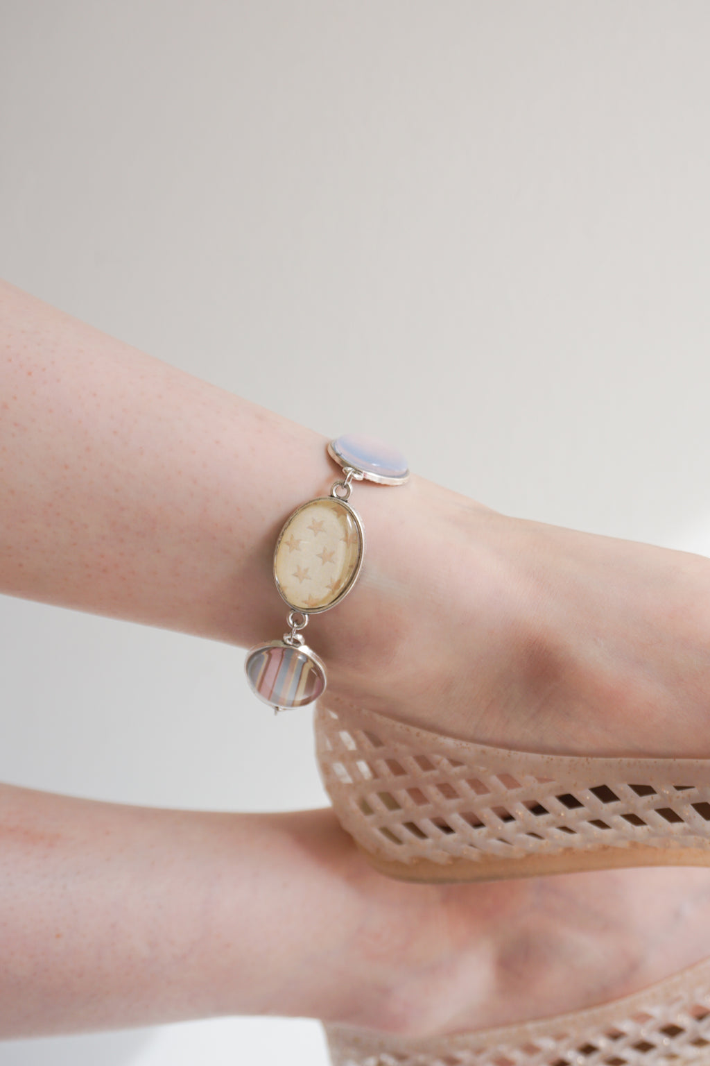 WATERCOLOR ANKLET