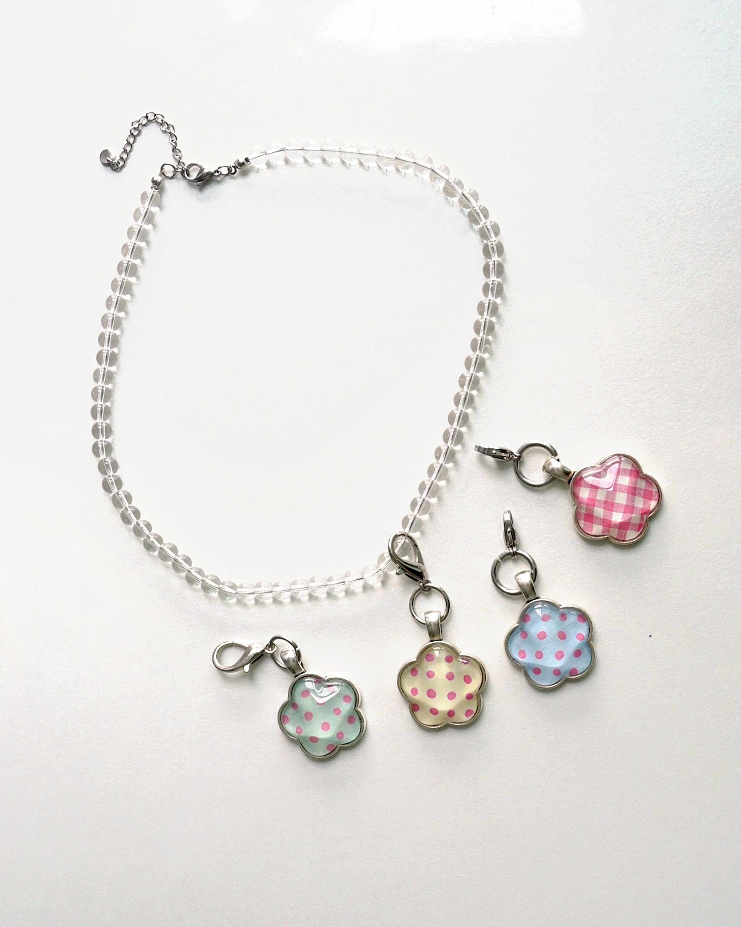 CHOOSE YOUR FLOWER! NECKLACE (4 TYPES)