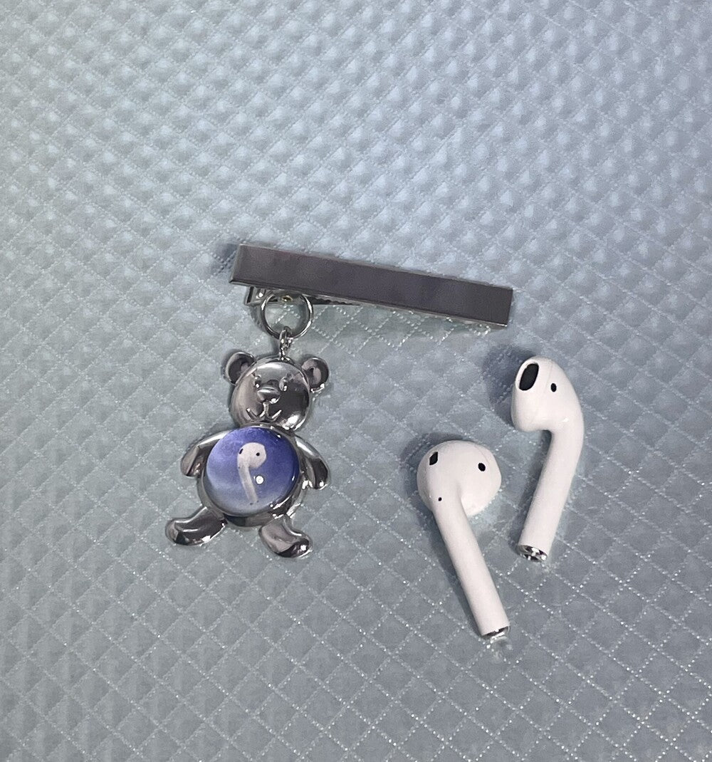 TEDDY ATE AIRPOD YESTERDAY HAIR PIN